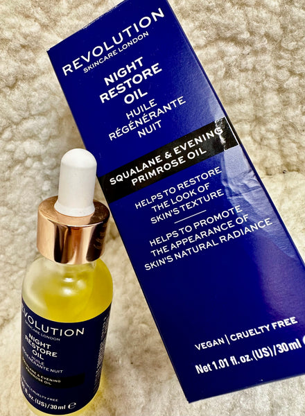 Revolution Skincare Squalane Night Restore Oil