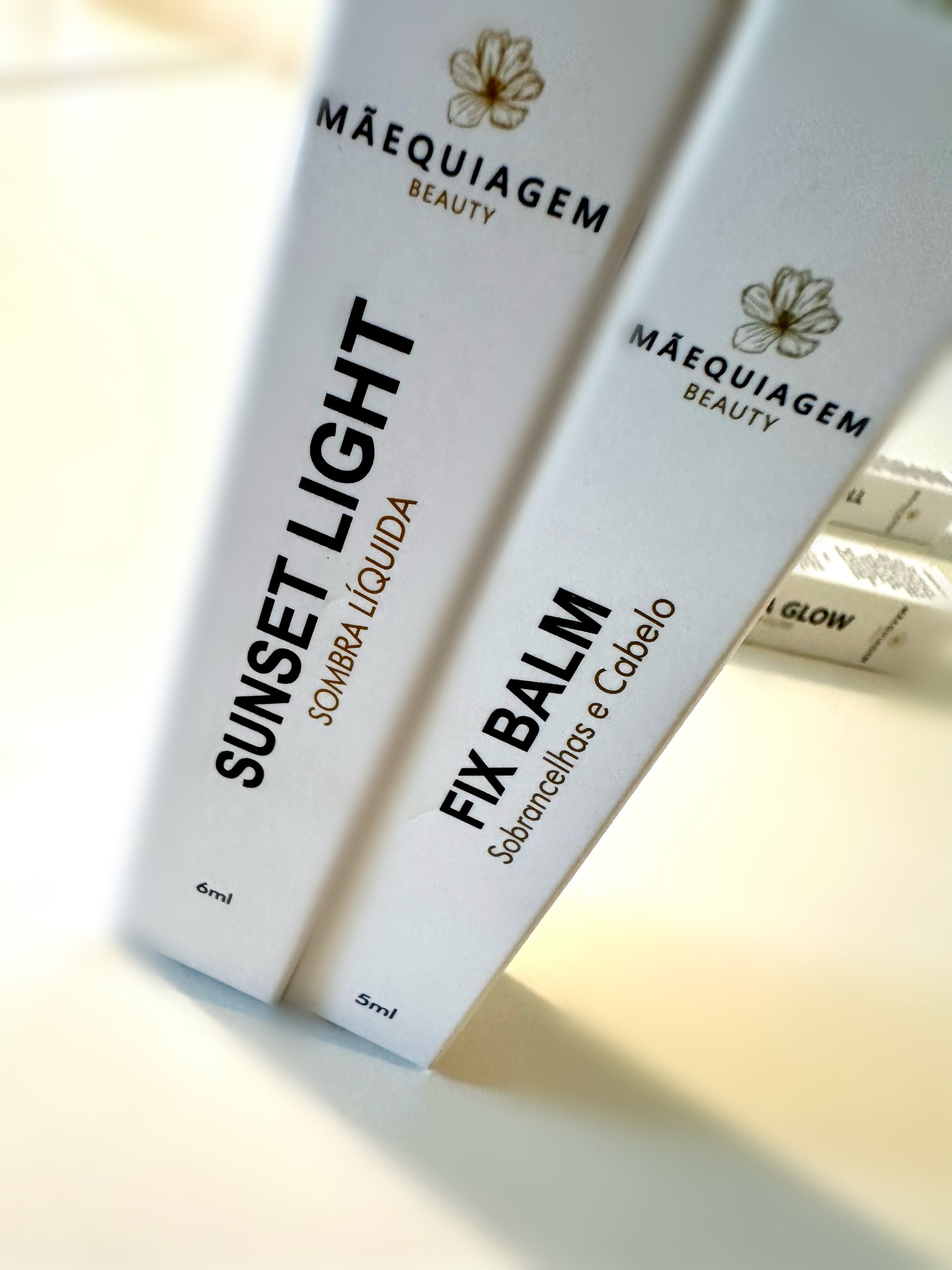 Combo: Sombra Líquida Multifuncional Sunset Light + Fix Balm (sobrancelhas e baby hair)