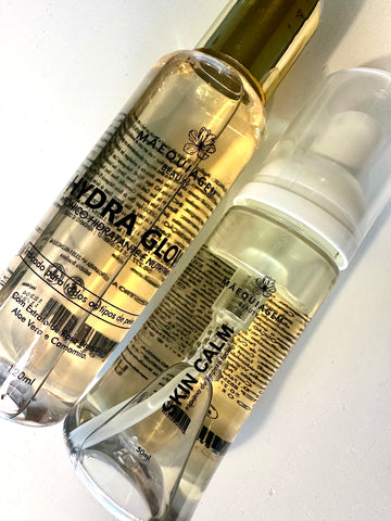 Combo Skincare: Hydra Glow Tônico Hidratante e Nutritivo + Skin Calm Espuma de Limpeza Facial